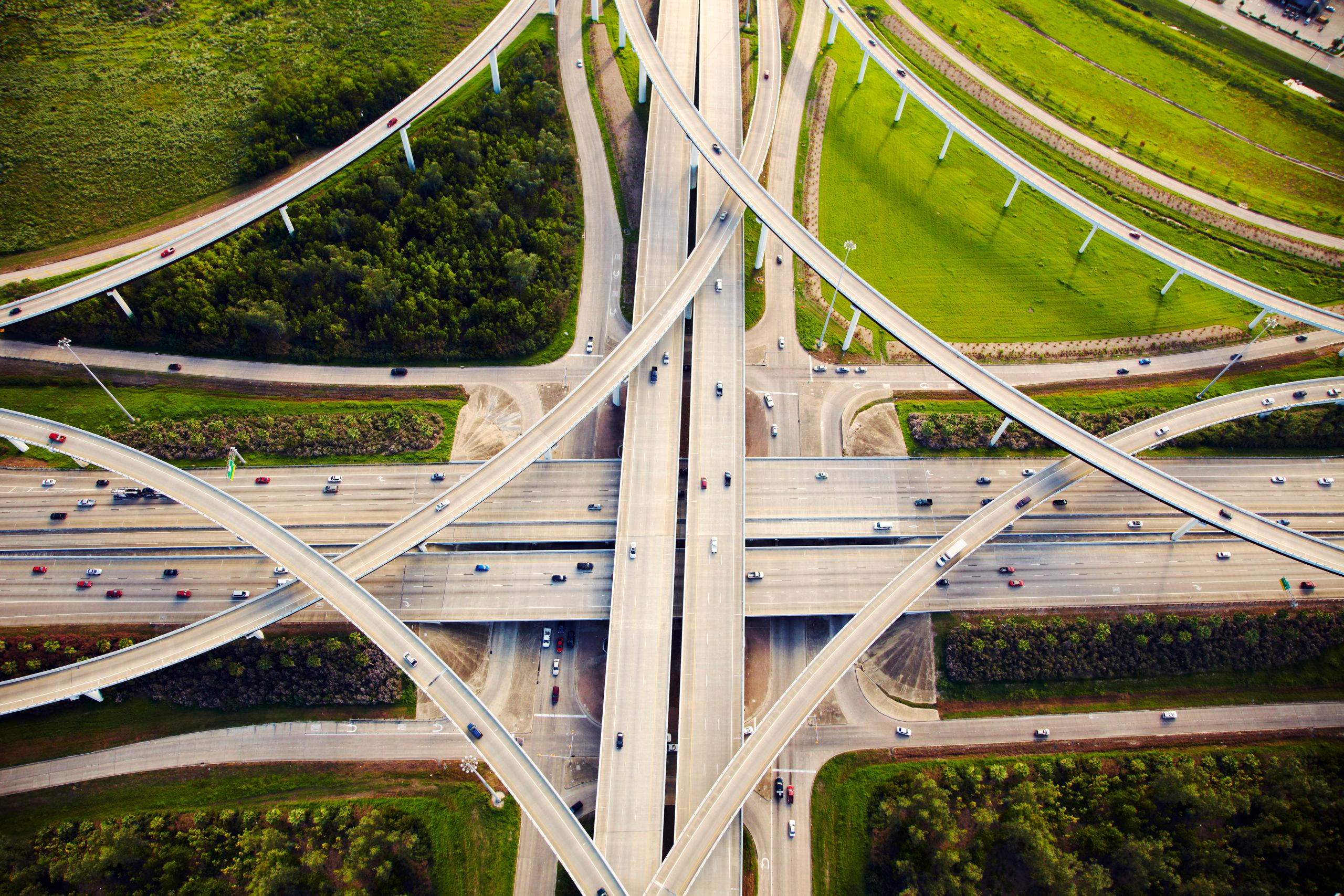 roads and overpasses
