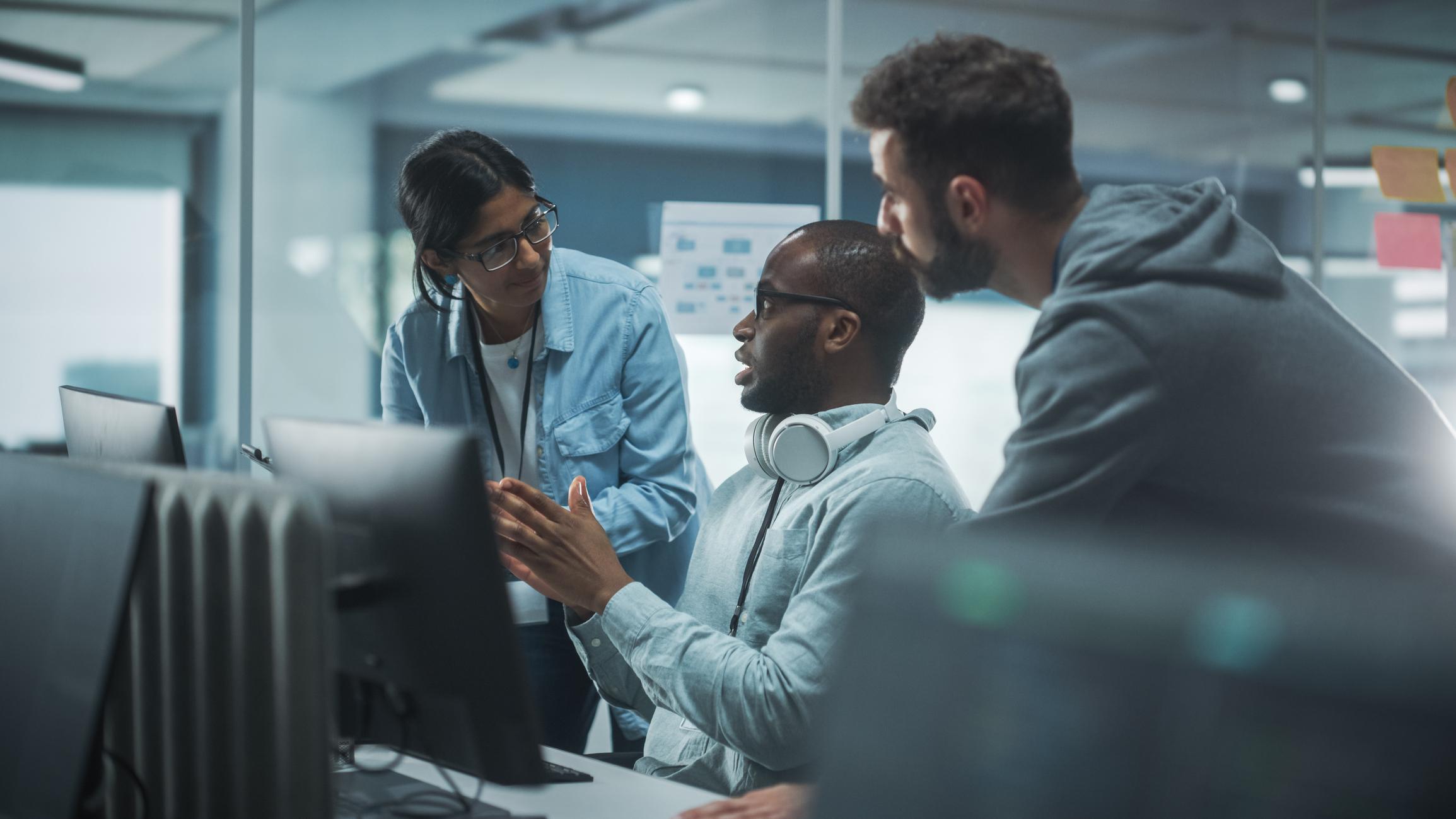 public sector employees using technology
