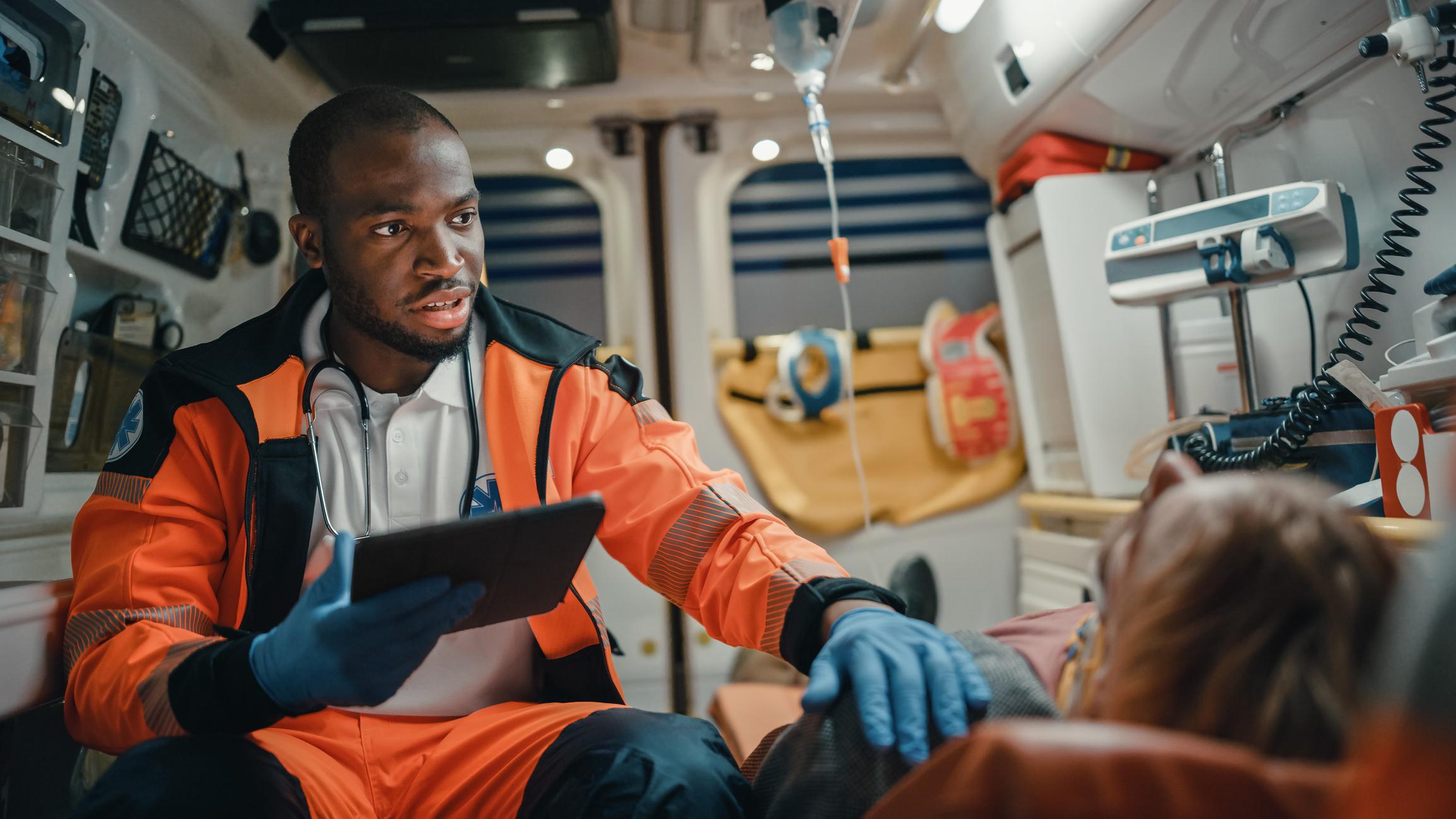 EMS using mobile technology