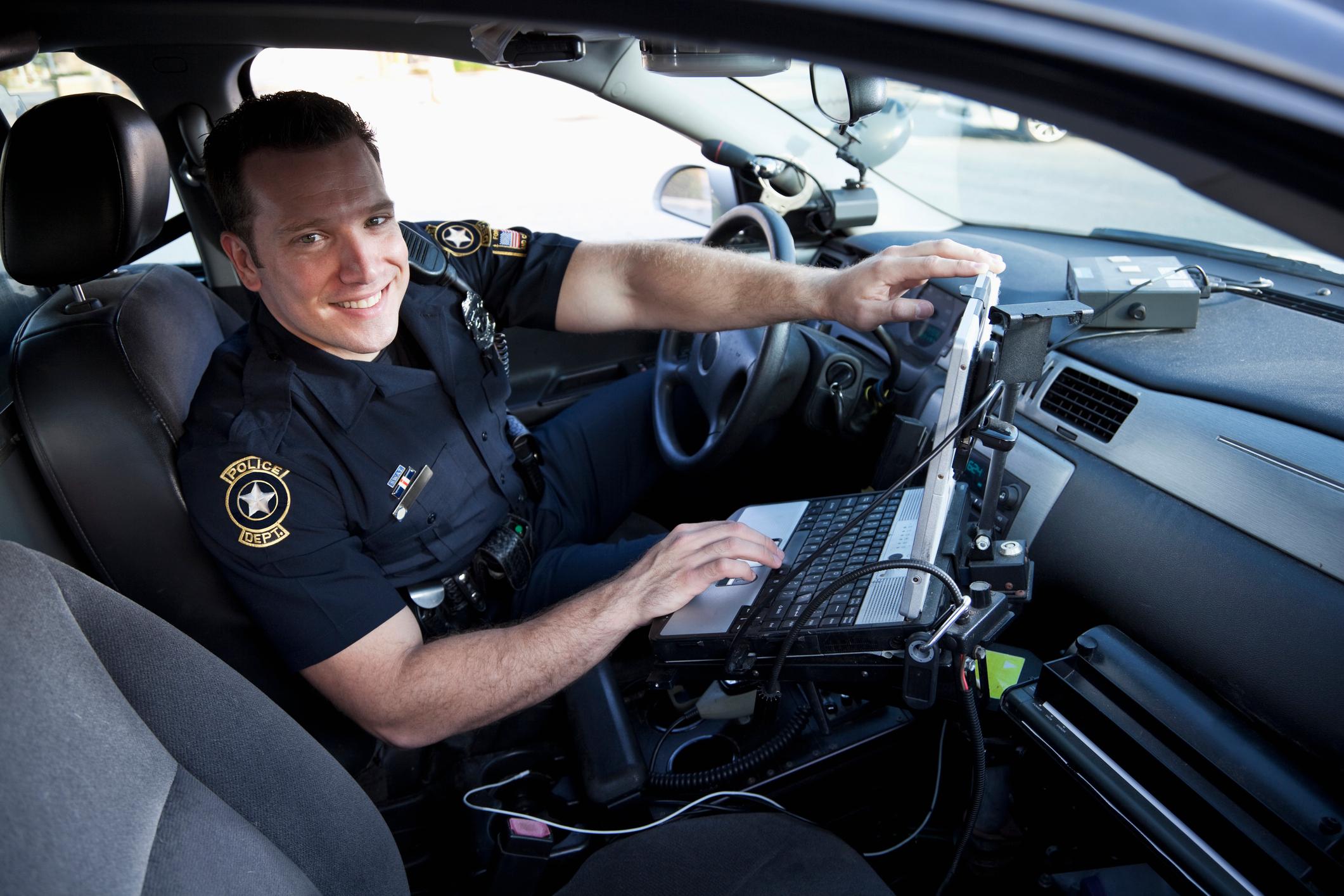 police technology in car
