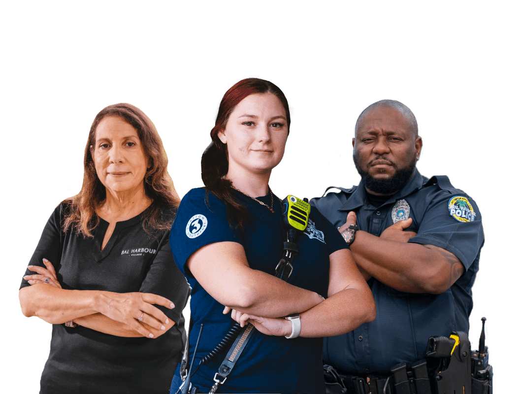 Image of 3 public sector professionals